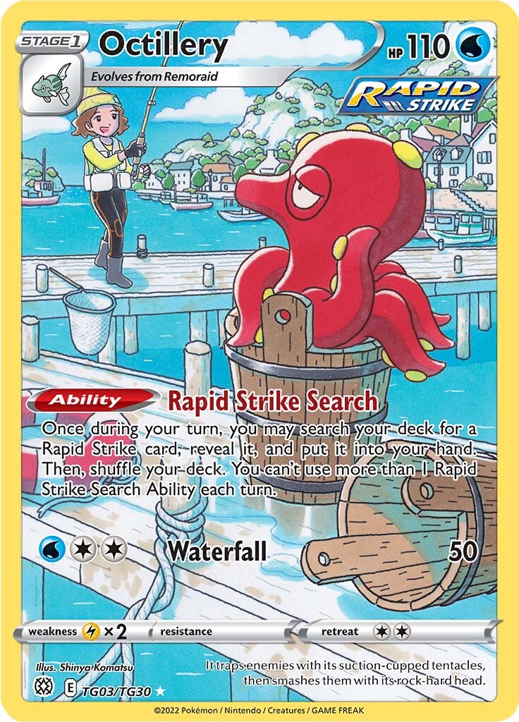 Octillery (TG03/TG30) [Sword & Shield: Brilliant Stars] | Jack's On Queen