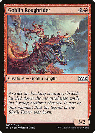 Goblin Roughrider [Magic 2015] | Jack's On Queen