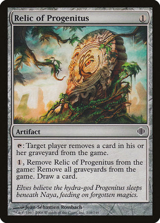 Relic of Progenitus [Shards of Alara] | Jack's On Queen