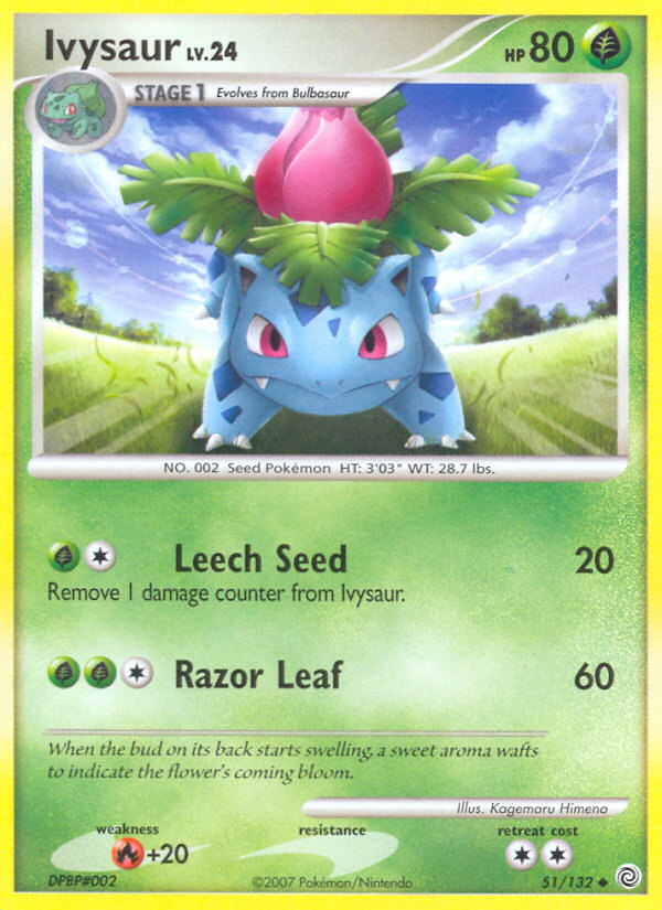 Ivysaur (51/132) [Diamond & Pearl: Secret Wonders] | Jack's On Queen