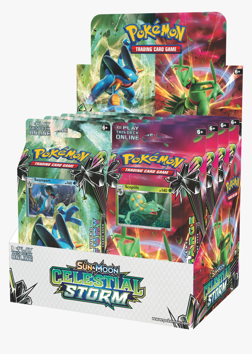 Sun & Moon: Celestial Storm - Theme Deck Display | Jack's On Queen