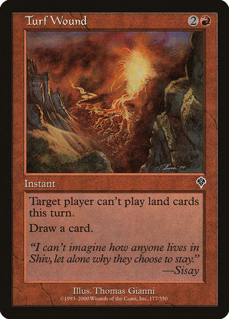 Turf Wound [Invasion] | Jack's On Queen