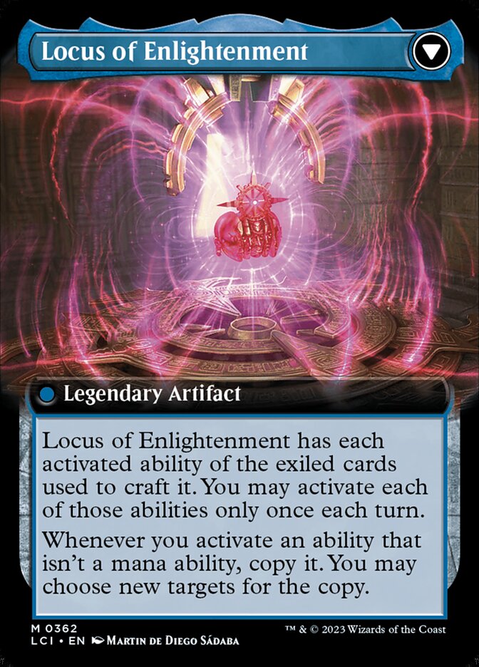The Enigma Jewel // Locus of Enlightenment (Extended Art) [The Lost Caverns of Ixalan] | Jack's On Queen