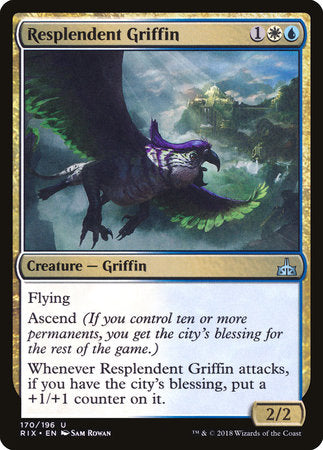 Resplendent Griffin [Rivals of Ixalan] | Jack's On Queen