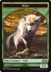 Wolf Token [Prerelease Cards] | Jack's On Queen