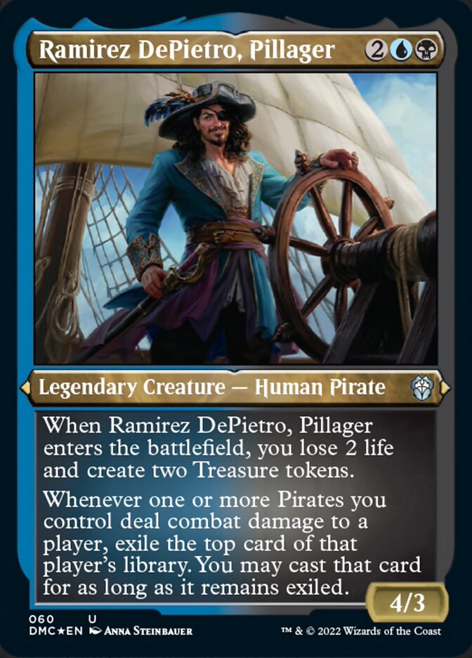 Ramirez DePietro, Pillager (Foil Etched) [Dominaria United Commander] | Jack's On Queen