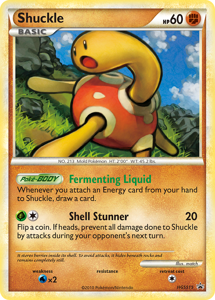 Shuckle (HGSS15) [HeartGold & SoulSilver: Black Star Promos] | Jack's On Queen