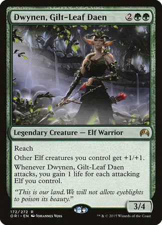 Dwynen, Gilt-Leaf Daen [Magic Origins] | Jack's On Queen