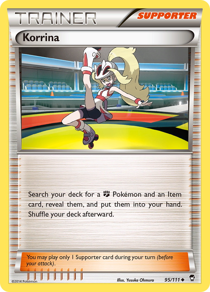 Korrina (95/111) [XY: Furious Fists] | Jack's On Queen