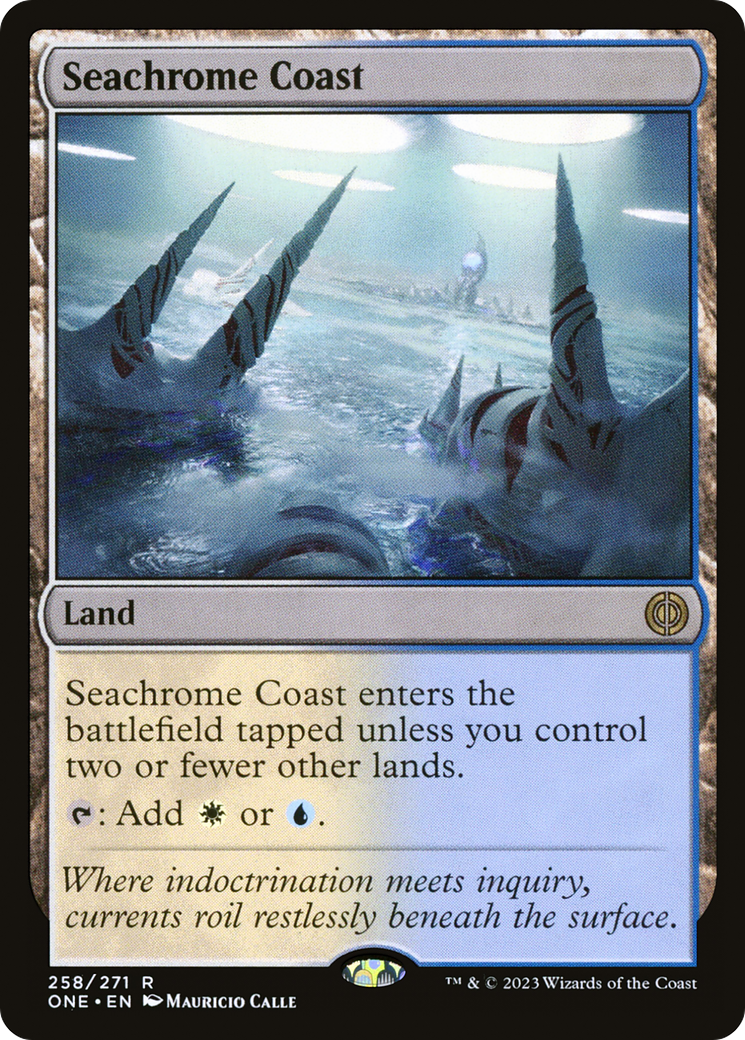 Seachrome Coast [Phyrexia: All Will Be One] | Jack's On Queen