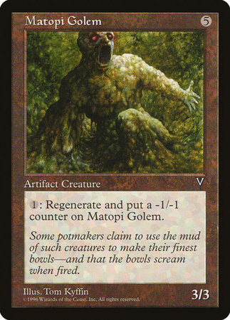 Matopi Golem [Visions] | Jack's On Queen