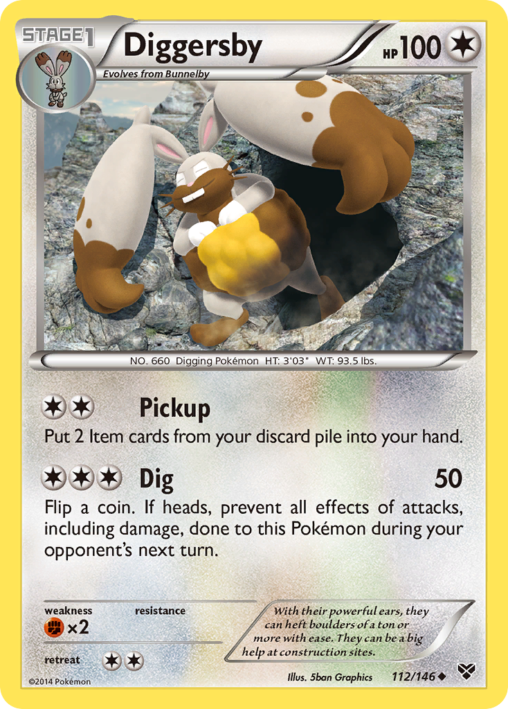 Diggersby (112/146) [XY: Base Set] | Jack's On Queen