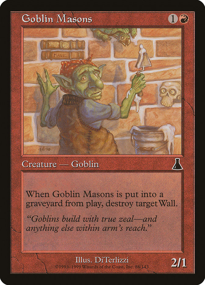 Goblin Masons [Urza's Destiny] | Jack's On Queen