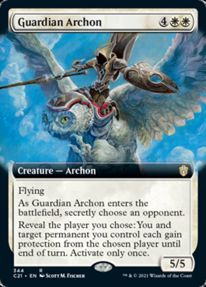 Guardian Archon (Extended) [Commander 2021] | Jack's On Queen
