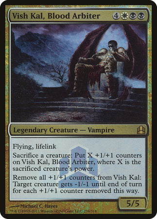 Vish Kal, Blood Arbiter (Commander Launch Promo) [Commander 2011 Launch Party] | Jack's On Queen