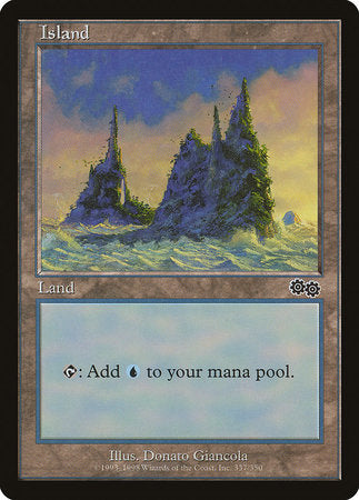 Island (337) [Urza's Saga] | Jack's On Queen