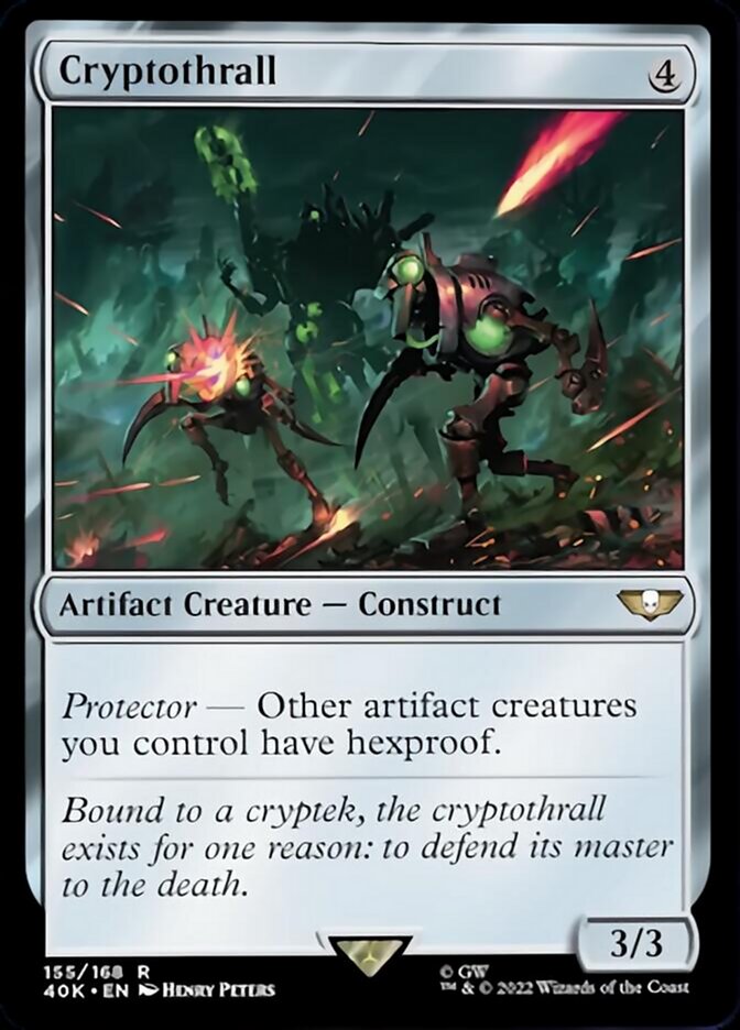 Cryptothrall (Surge Foil) [Universes Beyond: Warhammer 40,000] | Jack's On Queen