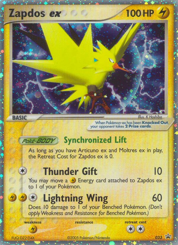 Zapdos ex (033) [Nintendo: Black Star Promos] | Jack's On Queen