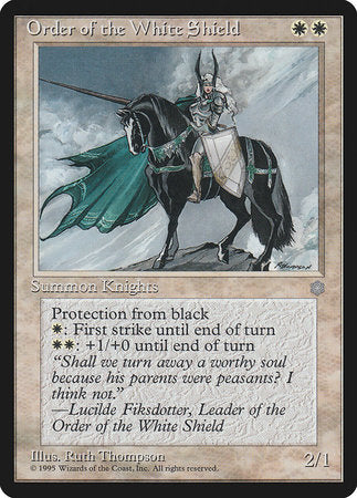 Order of the White Shield [Ice Age] | Jack's On Queen