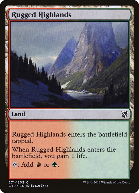 Rugged Highlands [Commander 2019] | Jack's On Queen