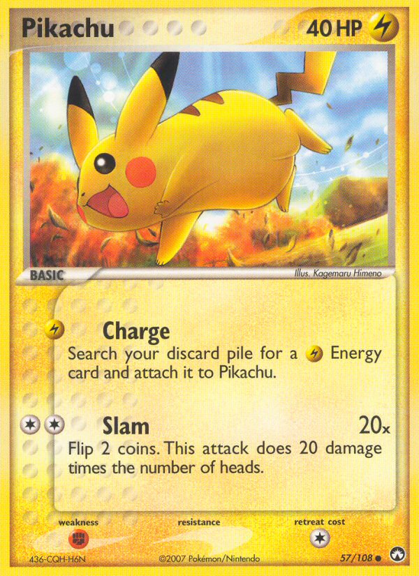 Pikachu (57/108) [EX: Power Keepers] | Jack's On Queen