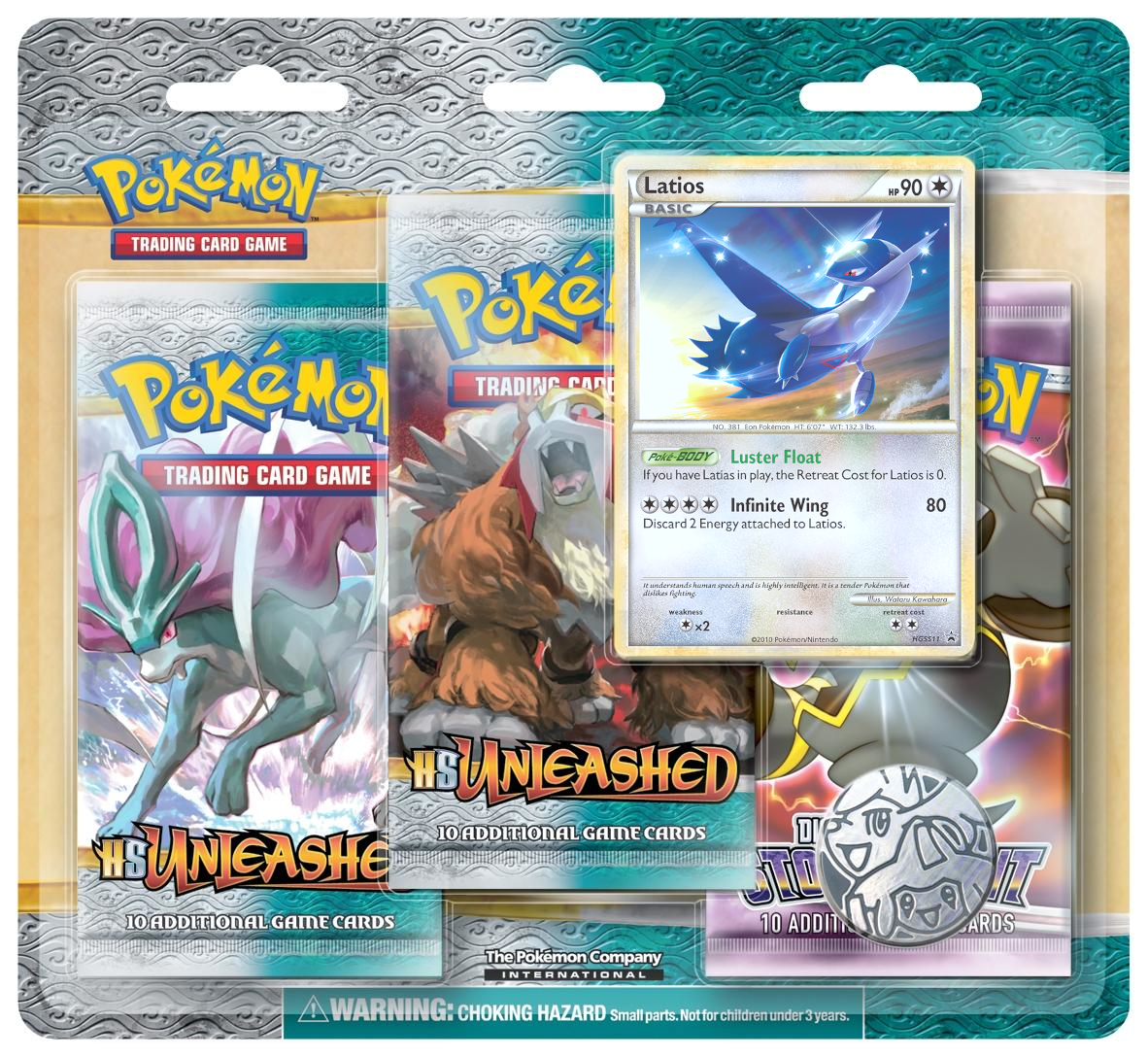 HeartGold & SoulSilver: Unleashed - 3-Pack Blister (Latios) | Jack's On Queen