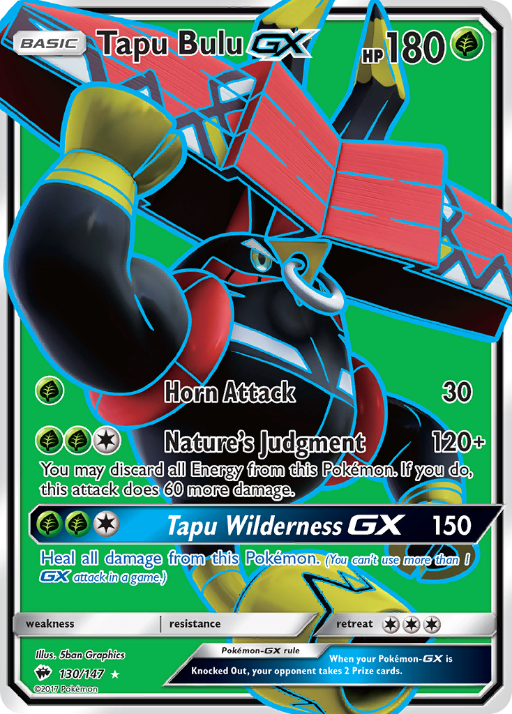 Tapu Bulu GX (130/147) [Sun & Moon: Burning Shadows] | Jack's On Queen