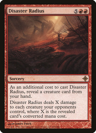 Disaster Radius [Rise of the Eldrazi] | Jack's On Queen