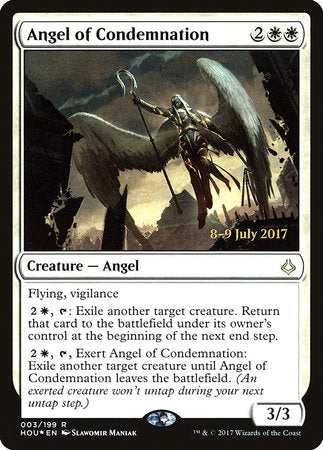 Angel of Condemnation [Hour of Devastation Promos] | Jack's On Queen