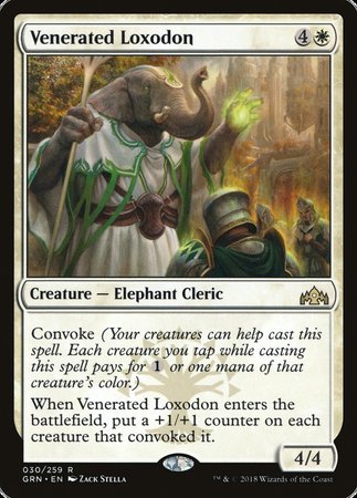 Venerated Loxodon [Guilds of Ravnica] | Jack's On Queen