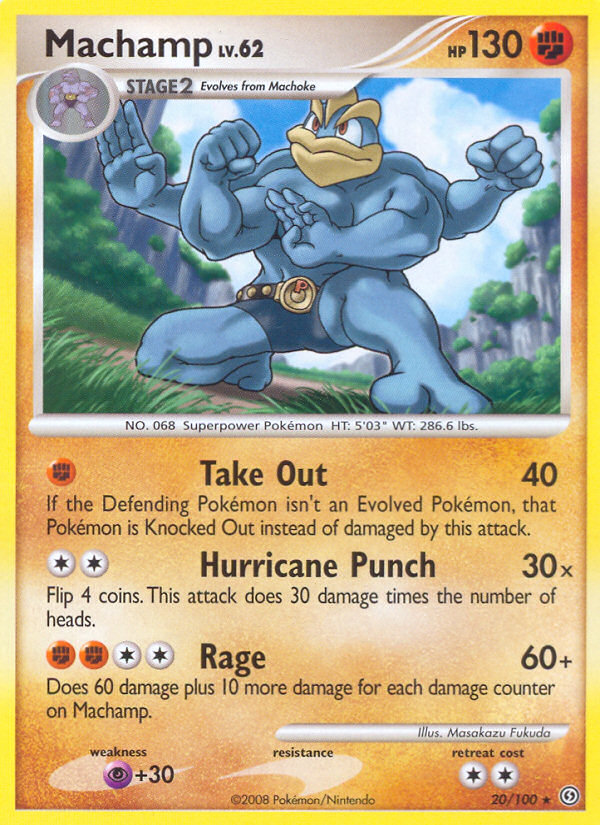 Machamp (20/100) [Diamond & Pearl: Stormfront] | Jack's On Queen