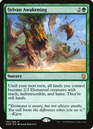 Sylvan Awakening [Dominaria] | Jack's On Queen