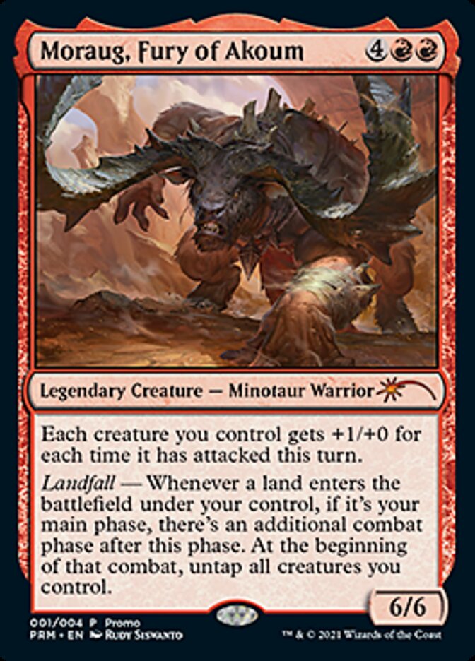 Moraug, Fury of Akoum [Year of the Ox 2021] | Jack's On Queen
