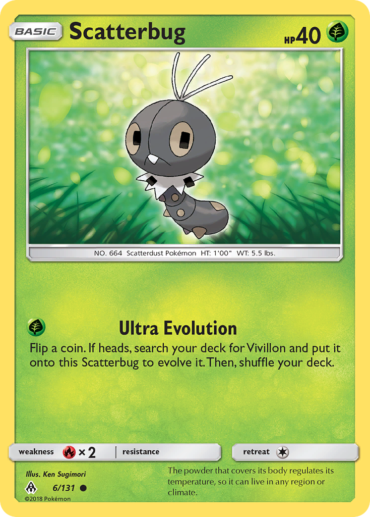 Scatterbug (6/131) [Sun & Moon: Forbidden Light] | Jack's On Queen