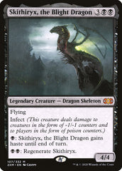 Skithiryx, the Blight Dragon [Double Masters] | Jack's On Queen