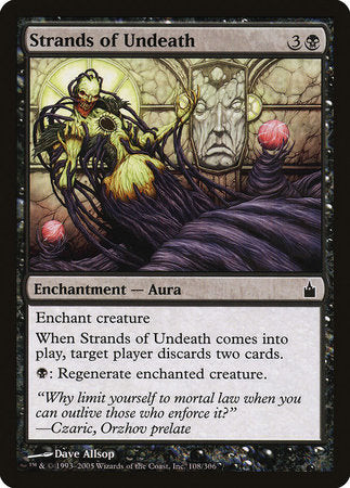 Strands of Undeath [Ravnica: City of Guilds] | Jack's On Queen