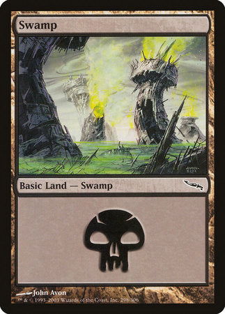 Swamp (298) [Mirrodin] | Jack's On Queen