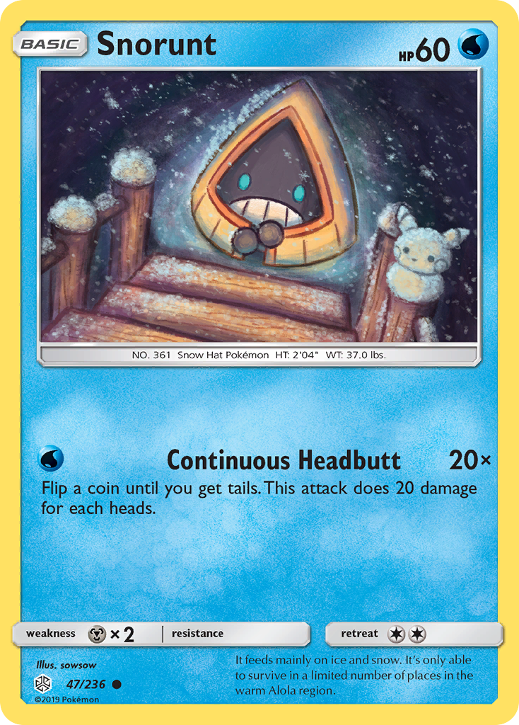Snorunt (47/236) [Sun & Moon: Cosmic Eclipse] | Jack's On Queen