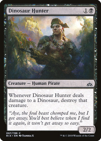 Dinosaur Hunter [Rivals of Ixalan] | Jack's On Queen