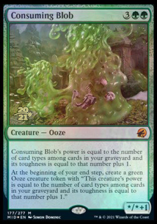 Consuming Blob [Innistrad: Midnight Hunt Prerelease Promos] | Jack's On Queen