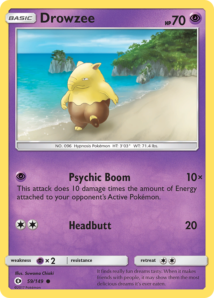 Drowzee (59/149) [Sun & Moon: Base Set] | Jack's On Queen