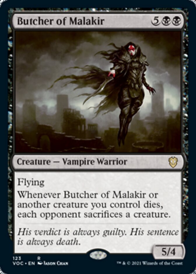 Butcher of Malakir [Innistrad: Crimson Vow Commander] | Jack's On Queen