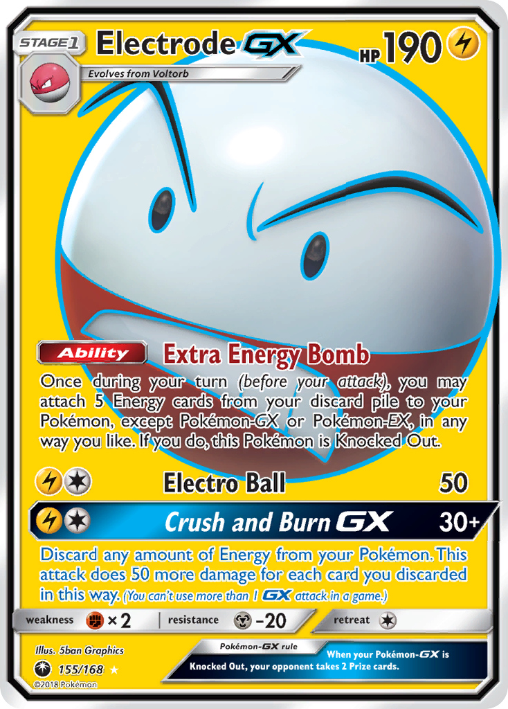 Electrode GX (155/168) [Sun & Moon: Celestial Storm] | Jack's On Queen