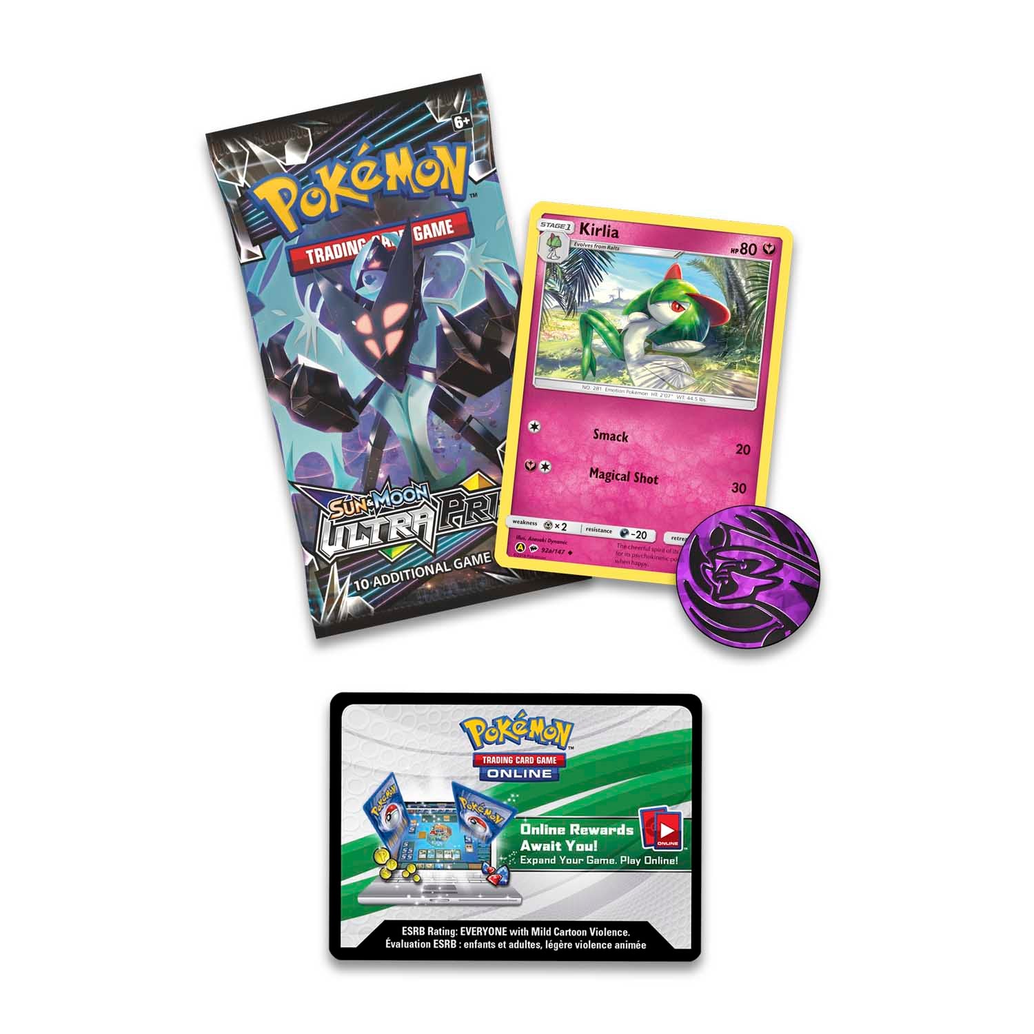 Sun & Moon: Ultra Prism - Single Pack Blister (Kirlia) | Jack's On Queen