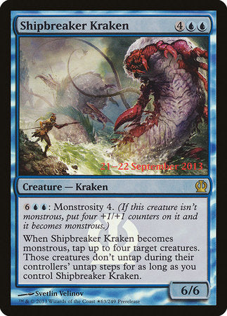 Shipbreaker Kraken [Theros Promos] | Jack's On Queen