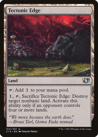Tectonic Edge [Commander 2014] | Jack's On Queen