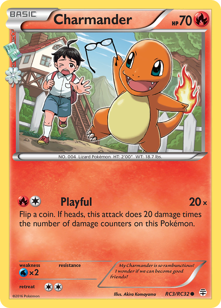 Charmander (RC3/RC32) [XY: Generations] | Jack's On Queen