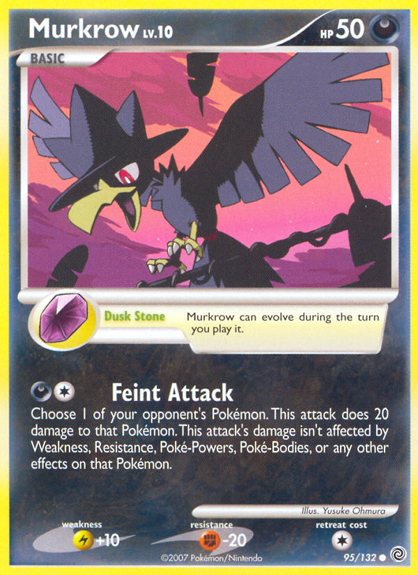 Murkrow (95/132) [Diamond & Pearl: Secret Wonders] | Jack's On Queen