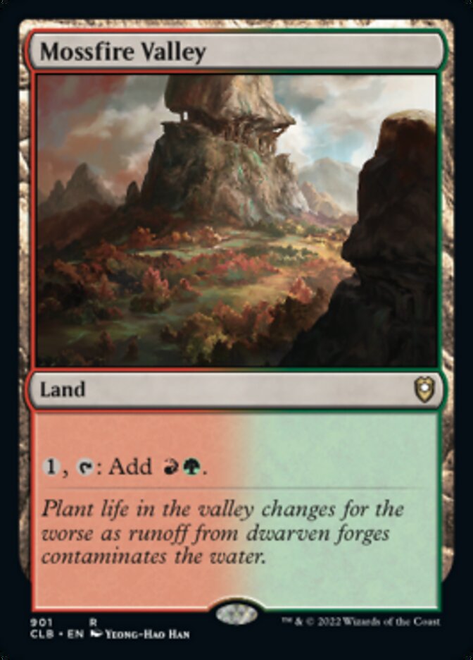Mossfire Valley [Commander Legends: Battle for Baldur's Gate] | Jack's On Queen