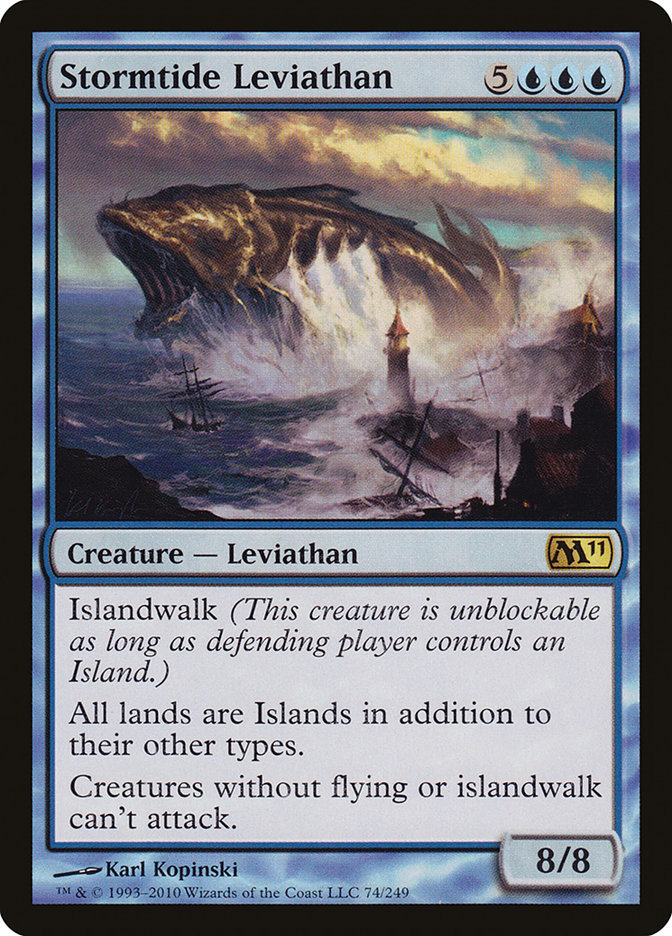 Stormtide Leviathan [Magic 2011] | Jack's On Queen